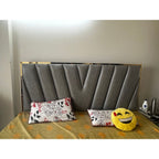 Wooden Double Bed with Storage + Dual-Comfort Mattress (6x6 ft)