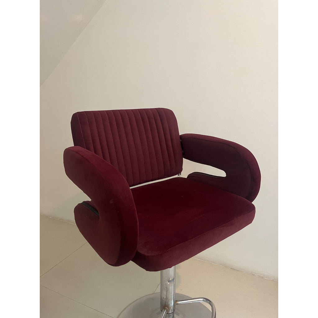 Burgundy Bar Chairs, Set of 2 - used living-room in Gurugram - photo 3