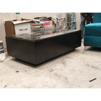 Black Glass Top Centre Table - used living room in Delhi - photo 1