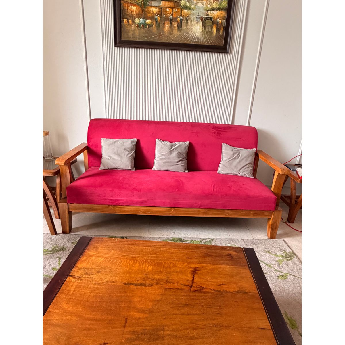 Sofa set right angle