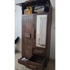 2-Door Wardrobe with Mirror - used bedroom in Delhi - photo 1