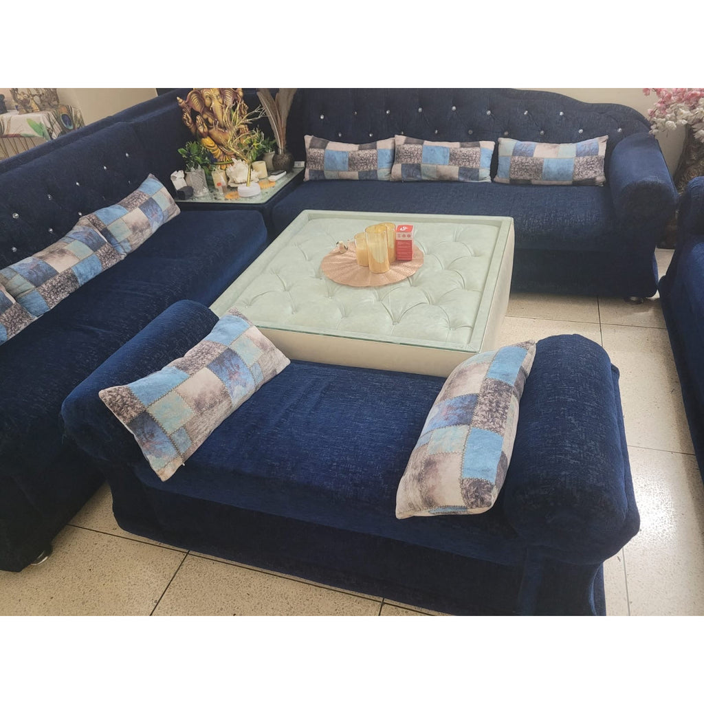 Navy Sofa Set - used living-room in Delhi - photo 4