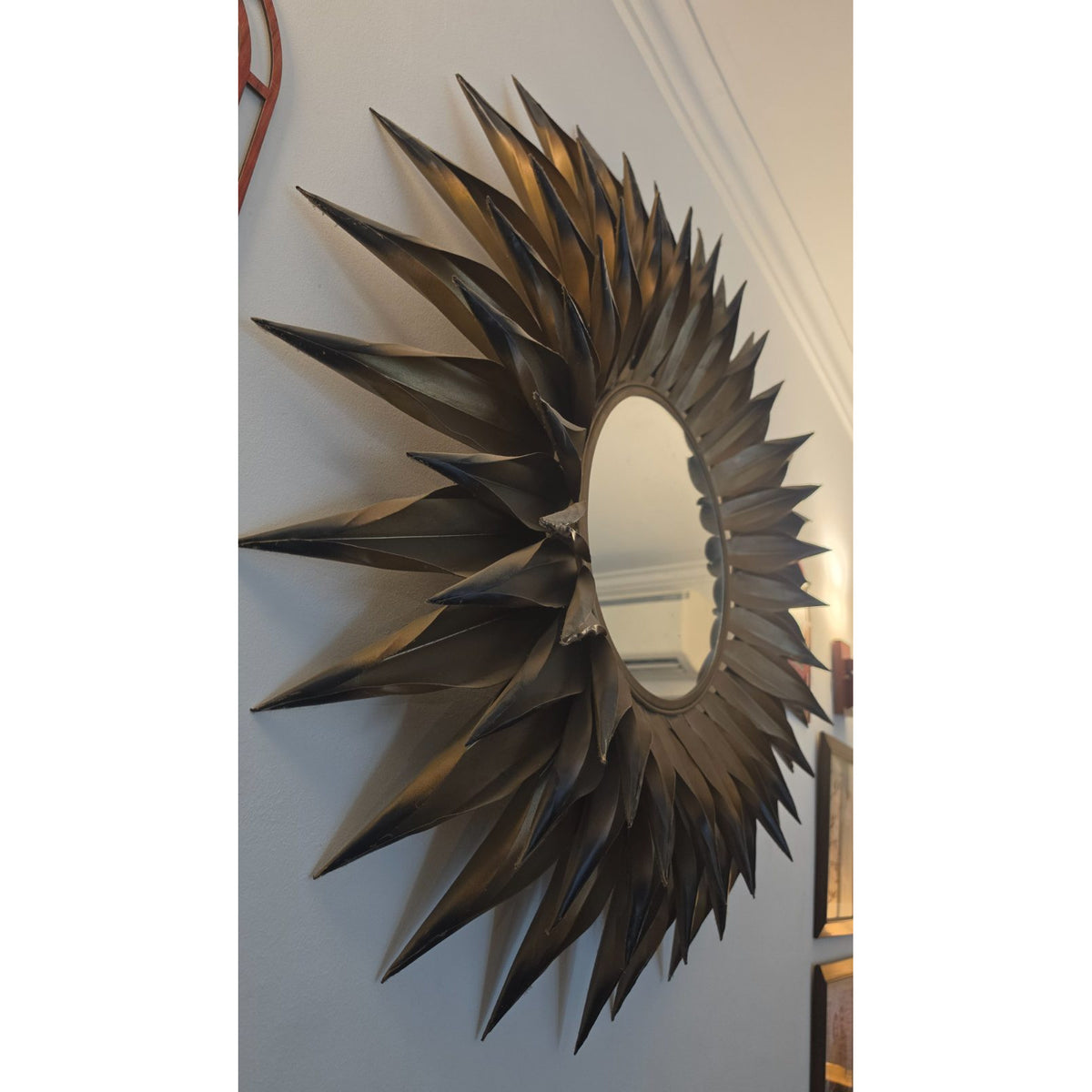 Sunburst Mirror and Wall Rings - used item in Noida - photo 3