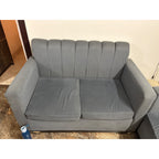Grey Fabric 3+2 Sofa Set with Coffee Table - used living-room in Delhi - photo 9