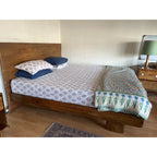 West Elm Anton Solid Wood Bed King Size - Left Side