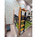 Kids Bunk Bed with Staircase and Trundle - used bunk bed in Gurugram - photo 3