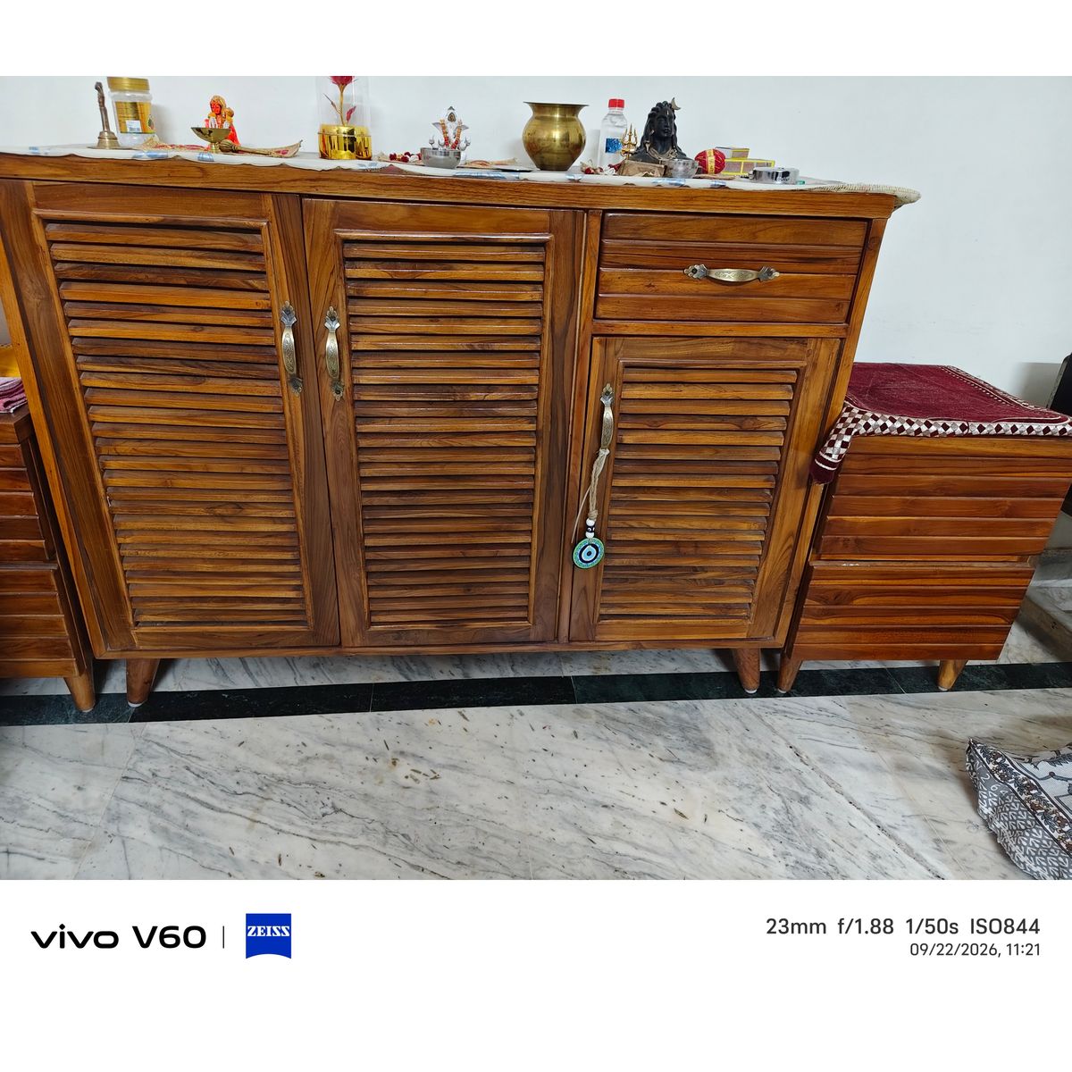 Console & Storage Cabinet – Two-Piece Set