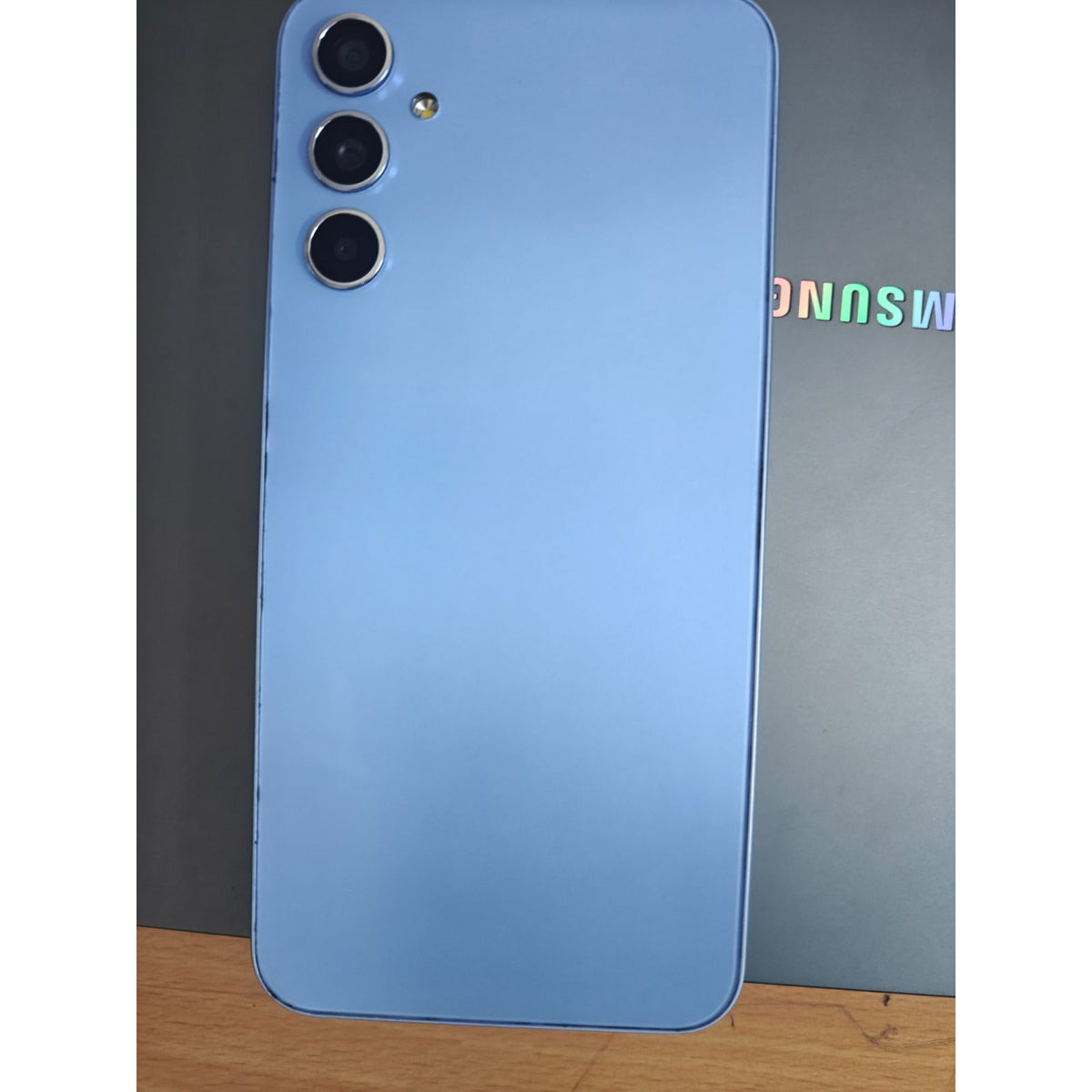 Samsung Galaxy A34 Smartphone, Blue - used electronics in Delhi - photo 2