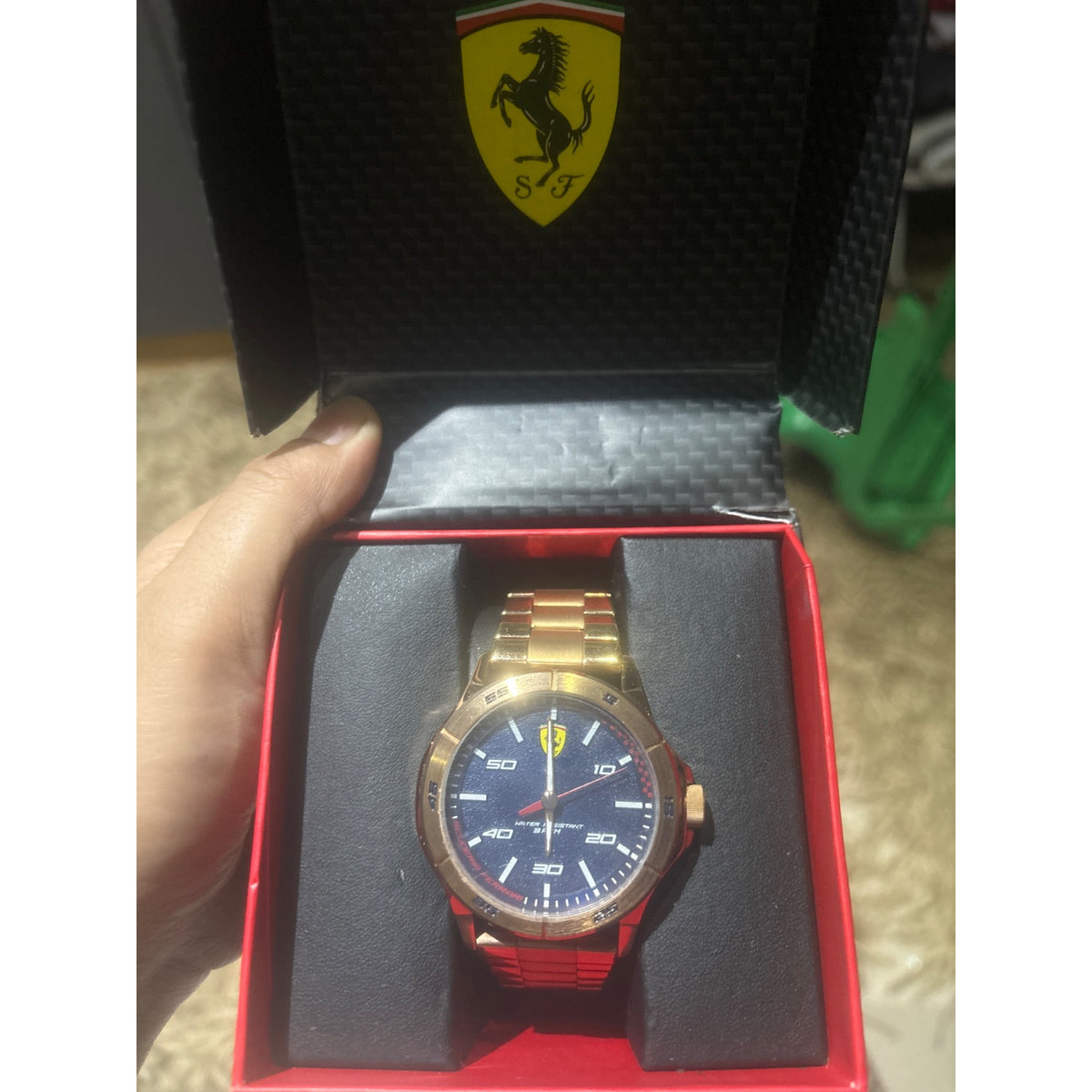 Ferrari-Branded Wristwatch with Box - used electronics in Ghaziabad - photo 1
