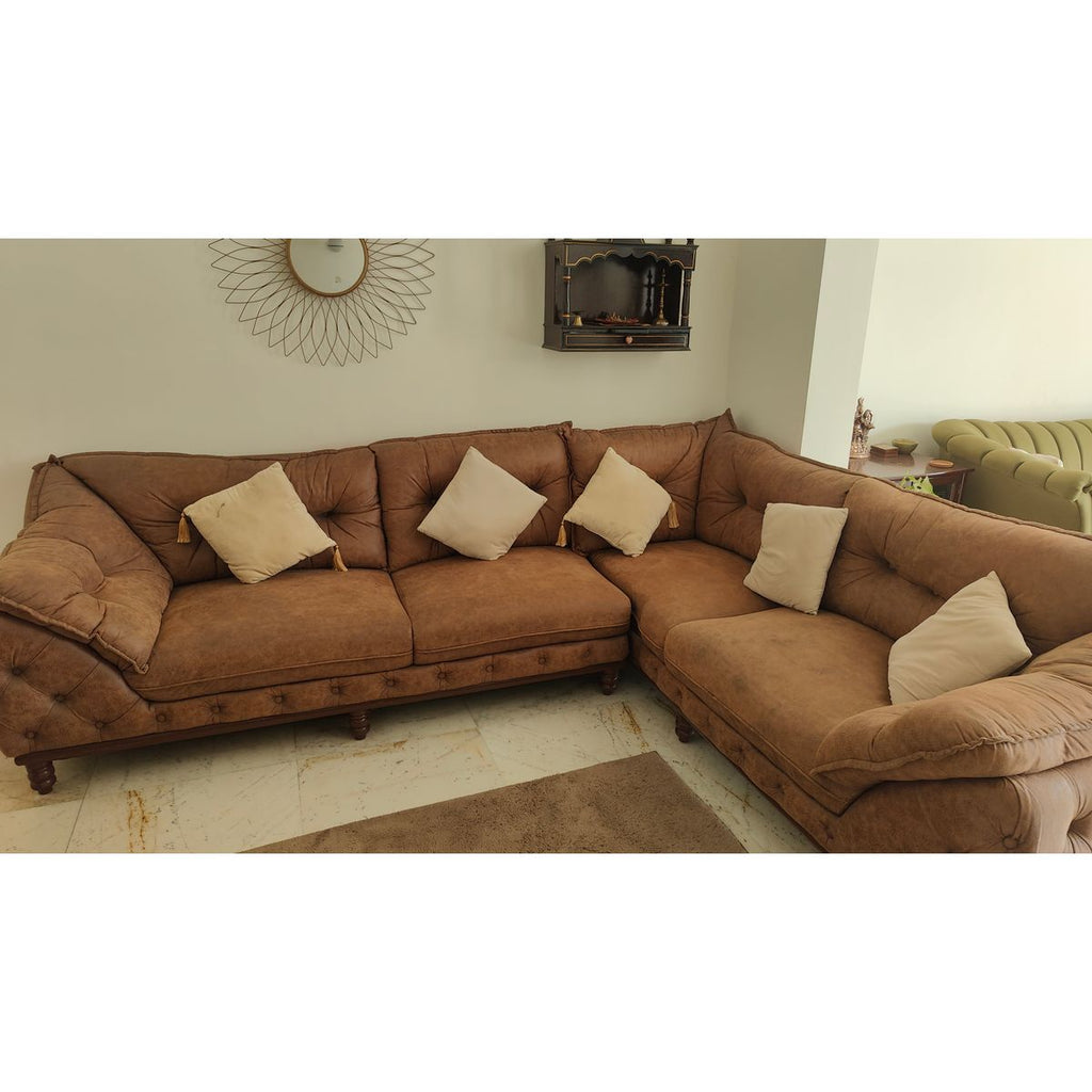 L-Shape Sofa right angle
