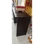 Wenge Engineered Wood Study Desk with Shelves - used Study & Office in Noida - photo 1