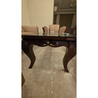 Sheesham Wood Coffee Table with Glass Top - used living-room in Gurugram - photo 3