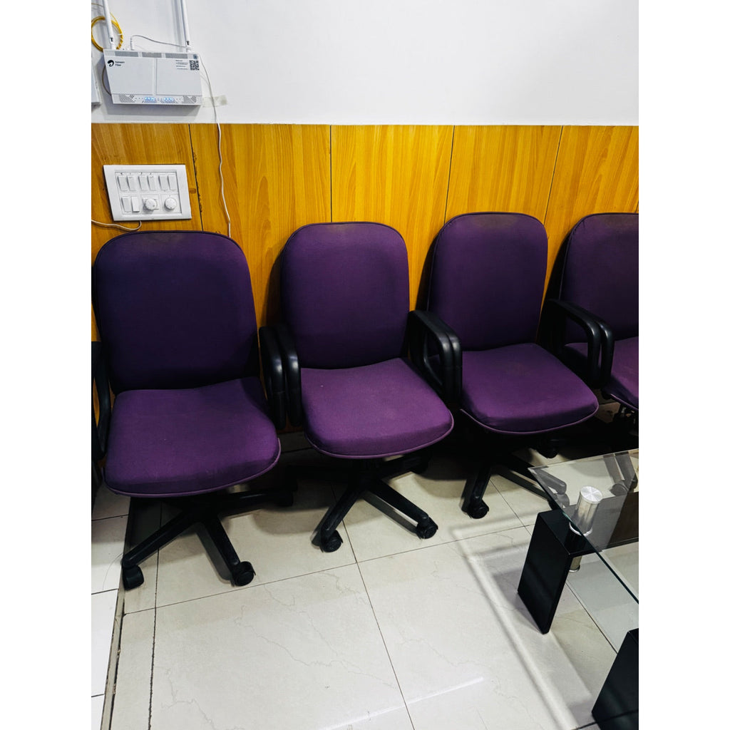 Office Chairs Lot, 9 Chairs - used office chairs in Gurugram - photo 1