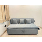 Blue Sofa Cum Bed